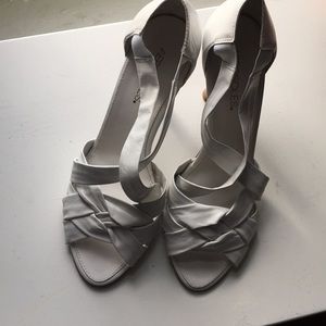 White Summer High heels